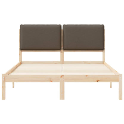 Letto con Testiera Rivestita Talpa 140 x 200 cm | homemem39