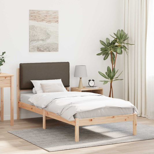 Letto con Testiera Rivestita Talpa 75 x 190 cm | homemem39