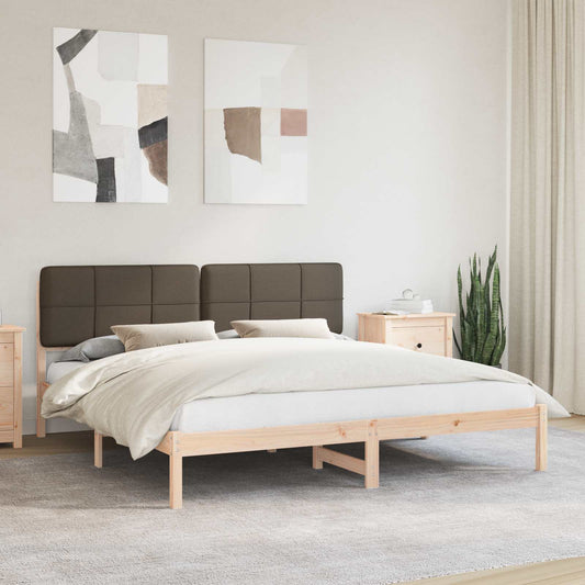 Letto con Testiera Rivestita Talpa 180 x 200 cm Pino massello | homemem39