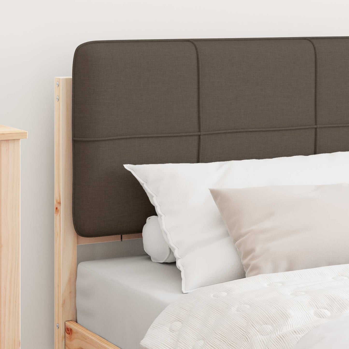 Letto con Testiera Rivestita Talpa 90 x 200 cm Pino massello | homemem39