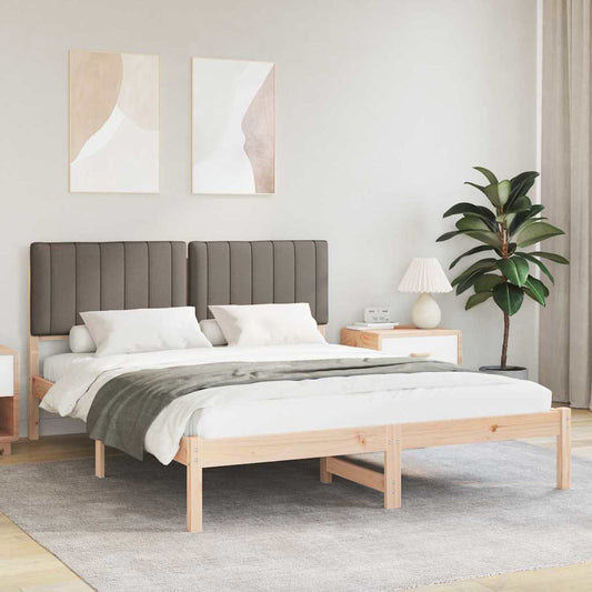 Letto con Testiera Rivestita Talpa 150 x 200 cm | homemem39