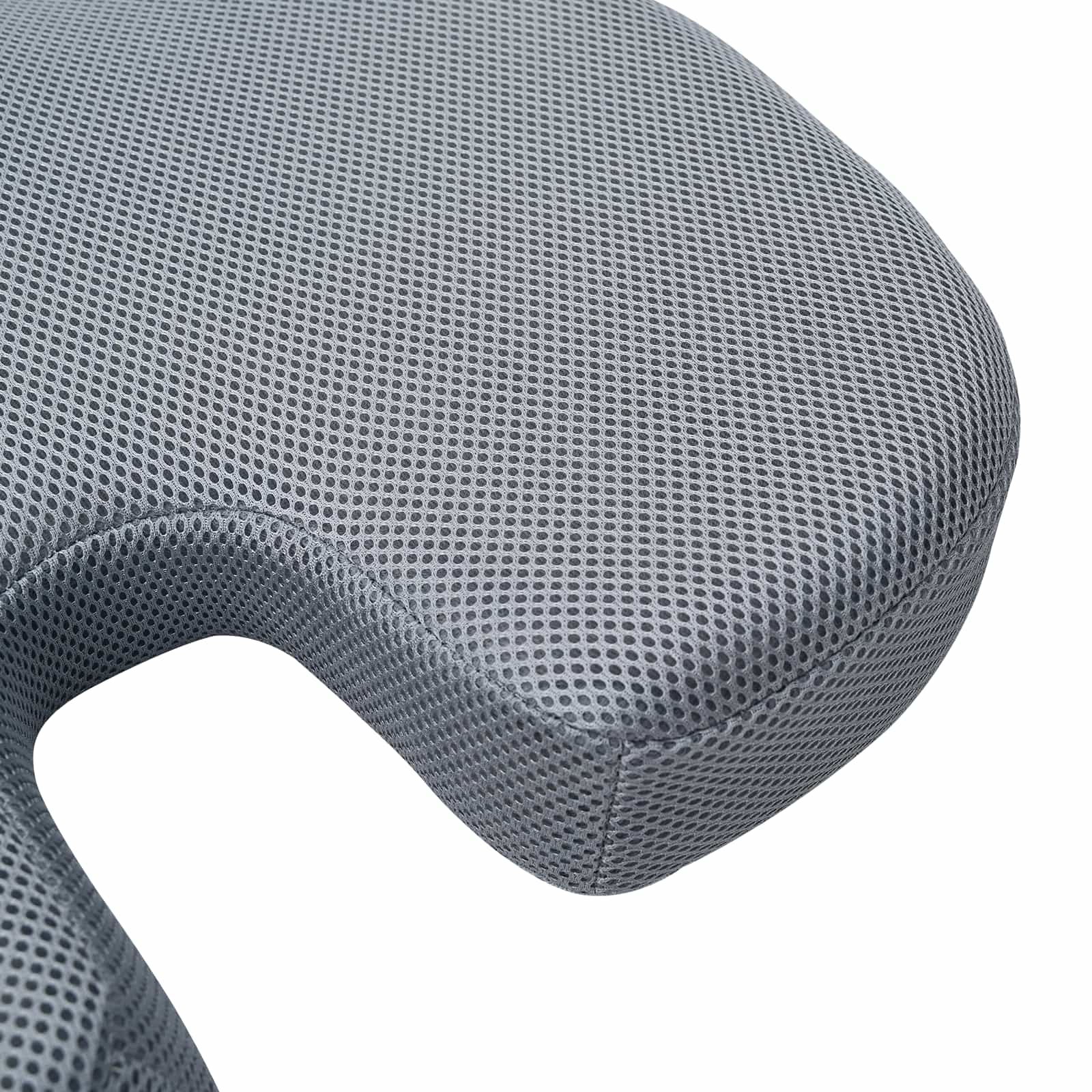 Cuscino per la seduta Grigio 47 x 37 x 8 cm Schiuma Memory | homemem39