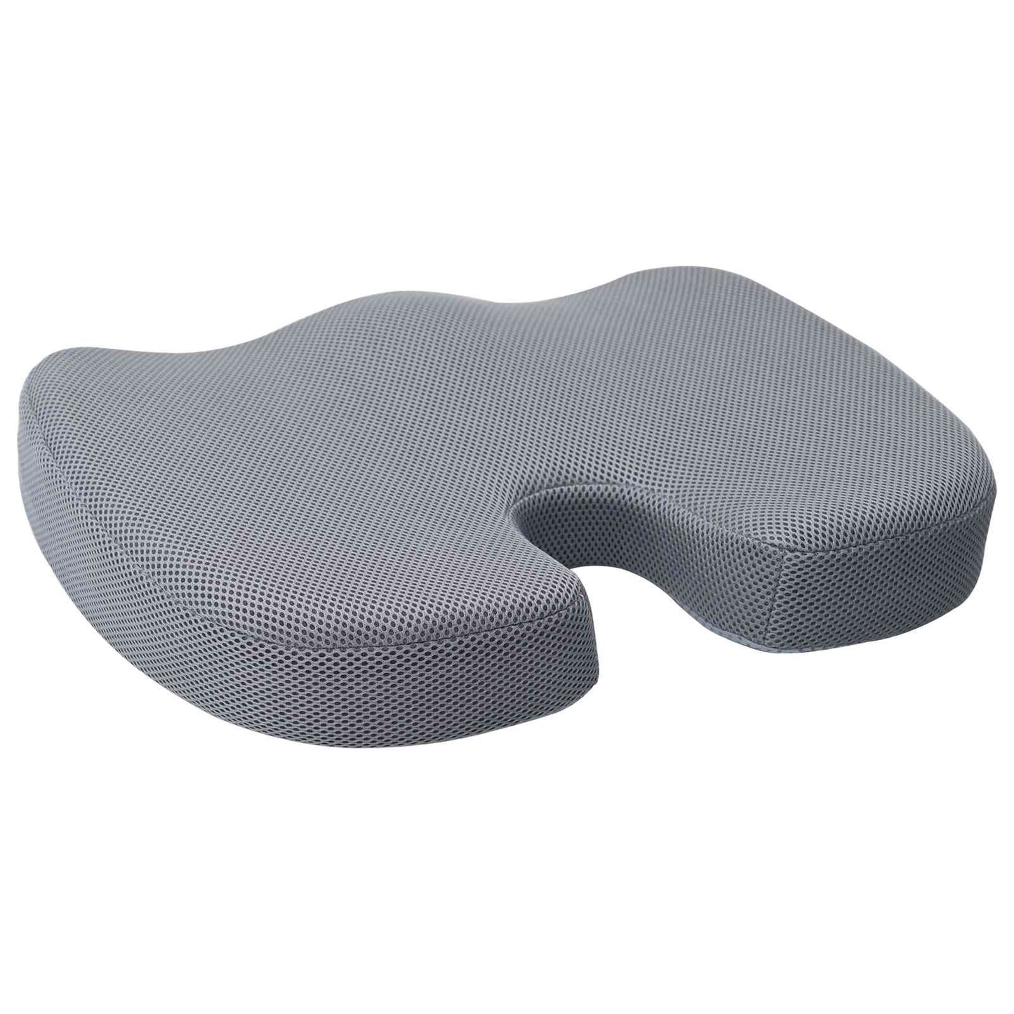 Cuscino per la seduta Grigio 47 x 37 x 8 cm Schiuma Memory | homemem39
