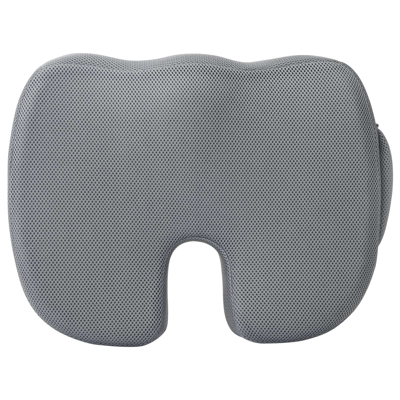Cuscino per la seduta Grigio 47 x 37 x 8 cm Schiuma Memory | homemem39