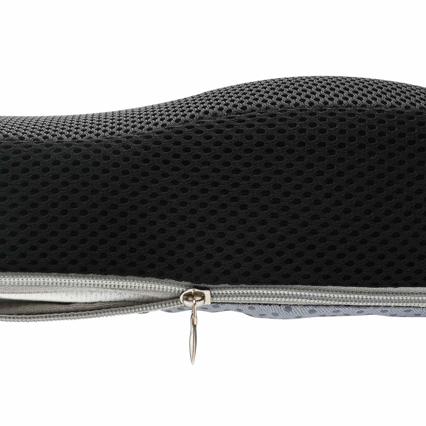 Cuscino per la seduta Nero 47 x 36,5 x 8 cm Schiuma Memory | homemem39