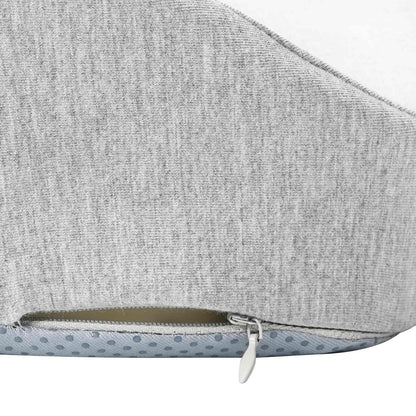 Cuscino per la seduta Grigio chiaro 50 x 43 x 10 cm | homemem39