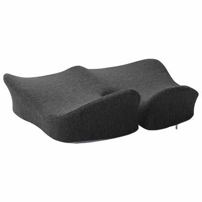 Cuscino per la seduta Grigio scuro 50 x 43 x 10 cm | homemem39