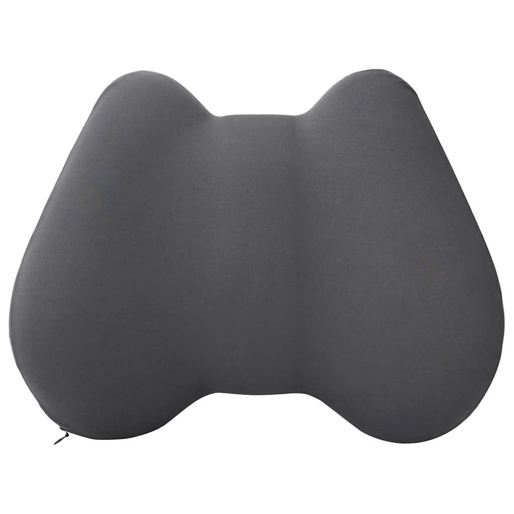 Cuscino lombare Grigio Schiuma Memory 40 x 32 x 14 cm | homemem39