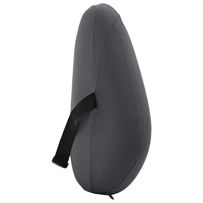 Cuscino lombare Grigio Schiuma Memory 40 x 32 x 14 cm | homemem39