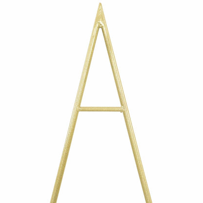 Albero di Natale in metallo Oro 125 cm