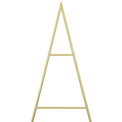 Albero di Natale in metallo Oro 181 cm