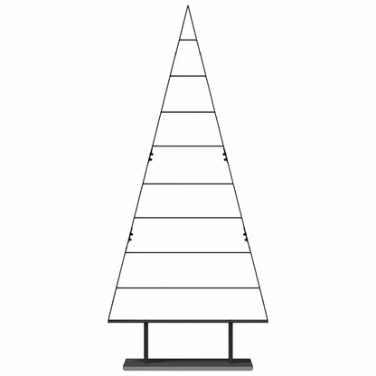 Albero di Natale in metallo con supporto Nero 180 cm Acciaio | homemem39