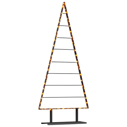 Albero di Natale in metallo con supporto Nero 180 cm Acciaio | homemem39