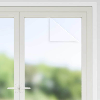 Pellicola statica per finestre Grigio Frosted 45 x 500 cm PVC | homemem39