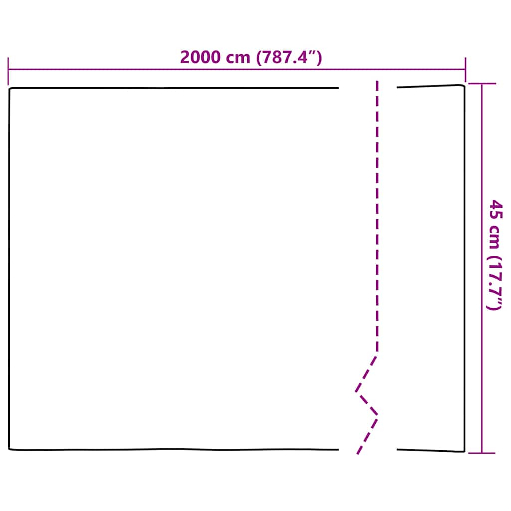 Pellicola statica per finestre Bianco Frosted 45 x 2000 cm PVC | homemem39