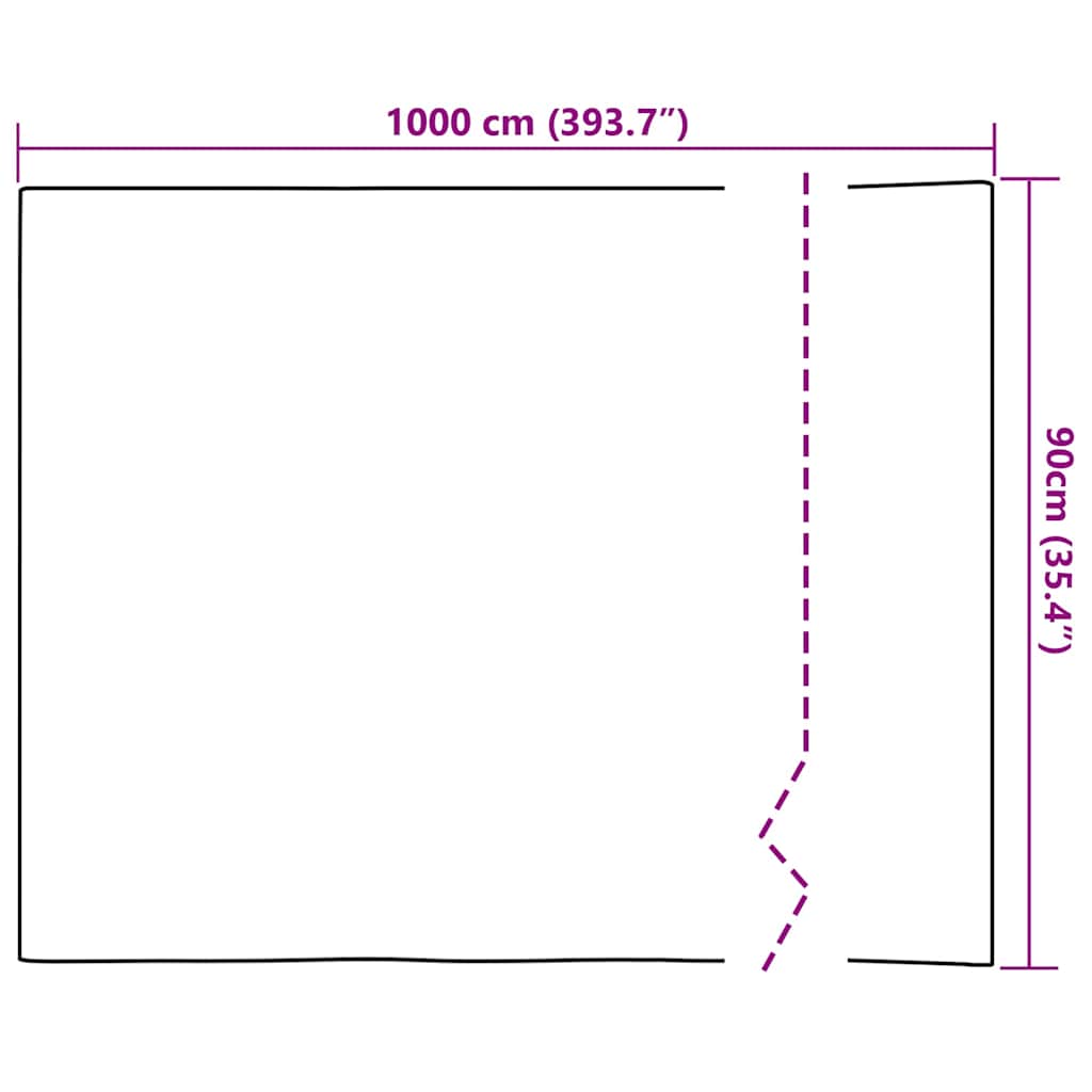 Pellicola statica per finestre Bianco Frosted 90 x 1000 cm PVC | homemem39