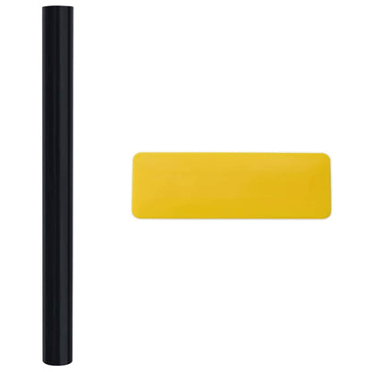 Film per Finestra Statico Nero 60 x 2000 cm PVC