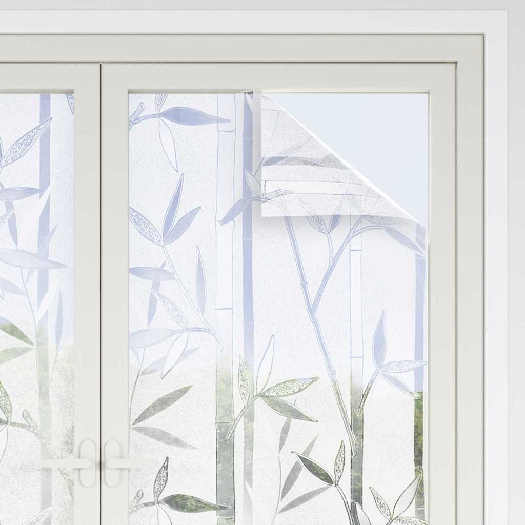 Pellicola statica per finestre Motivo Bamboo 60 x 500 cm PVC | homemem39