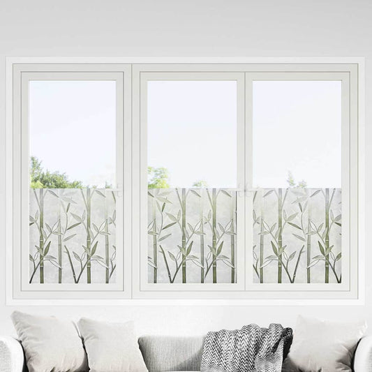 Pellicola statica per finestre Bamboo Satinato 60 x 500 cm PVC