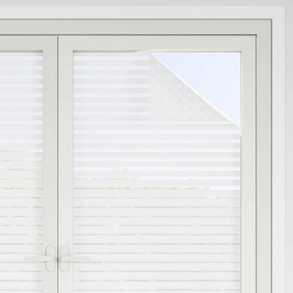 Pellicola statica per finestre Motivo Tende 90 x 500 cm PVC | homemem39