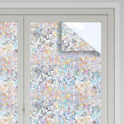 Pellicola statica per finestre Trasparente 90 x 2000 cm PVC