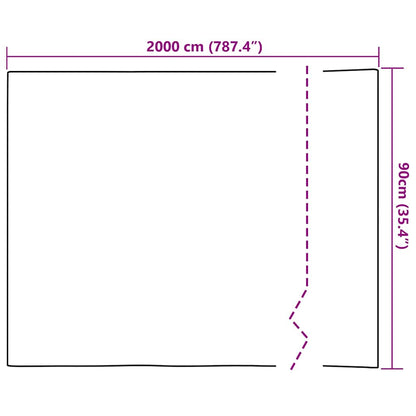 Film per Finestra Statico Motivo Arcobaleno 3D 90 x 2000 cm PVC
