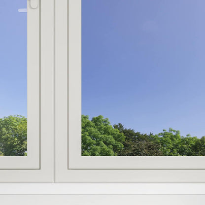 Pellicola per Finestra Solare Riflettente Statica Argento PVC | homemem39