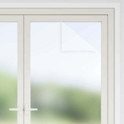 Pellicola per finestra autoadesiva Bianco Frosted 90 x 500 cm