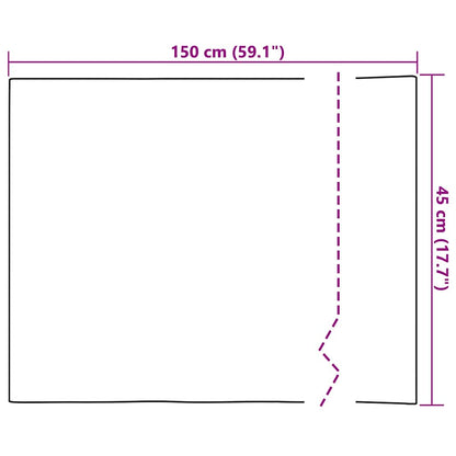 Pellicola Specchiante Autoadesiva 45 x 150 cm 2 pz Argento PET | homemem39