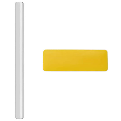 Film Adesivo per Specchi 60 x 100 cm 2 pz Argento PET | homemem39