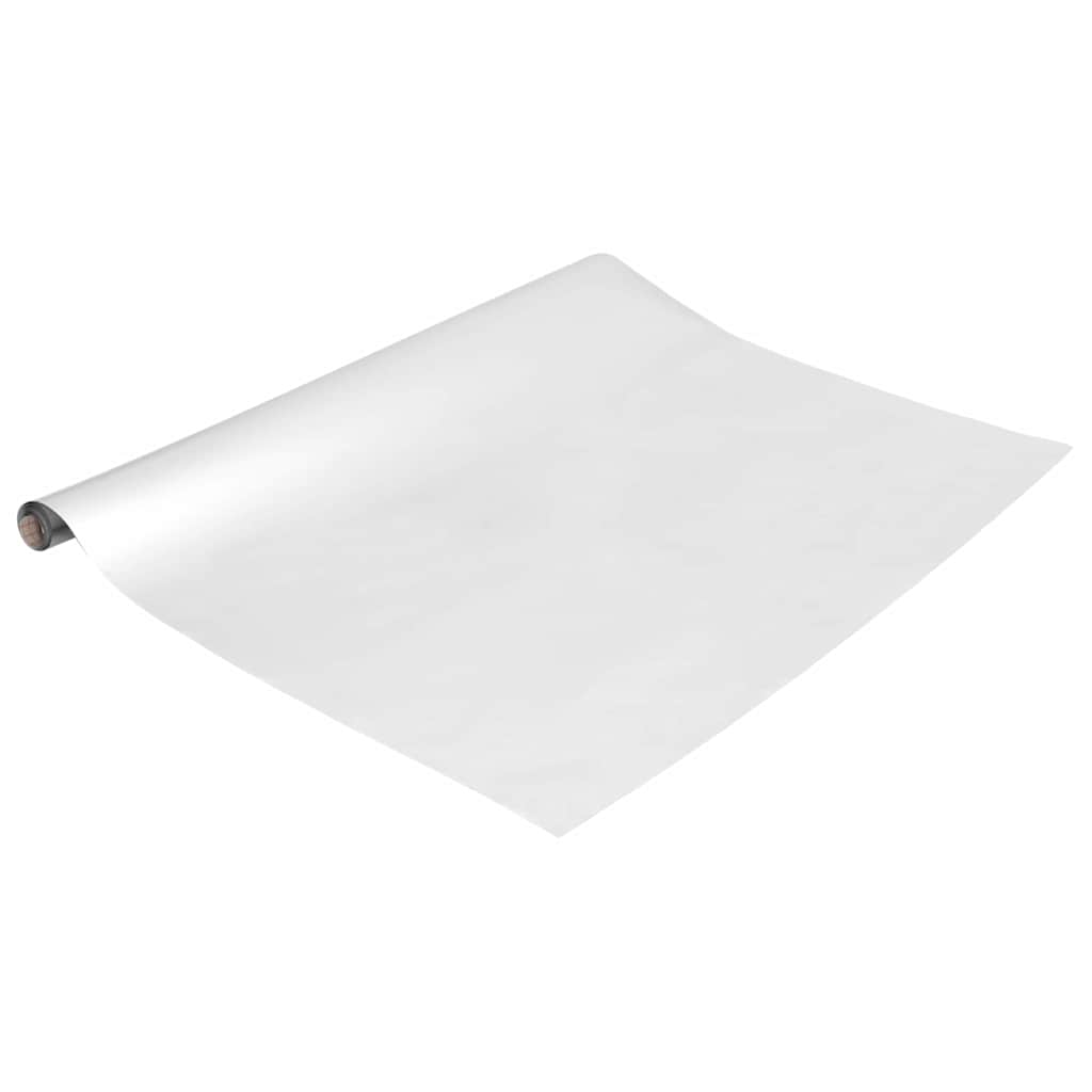 Film Specchiante Autoadesivo 60 x 200 cm 2 pz Argento PET | homemem39