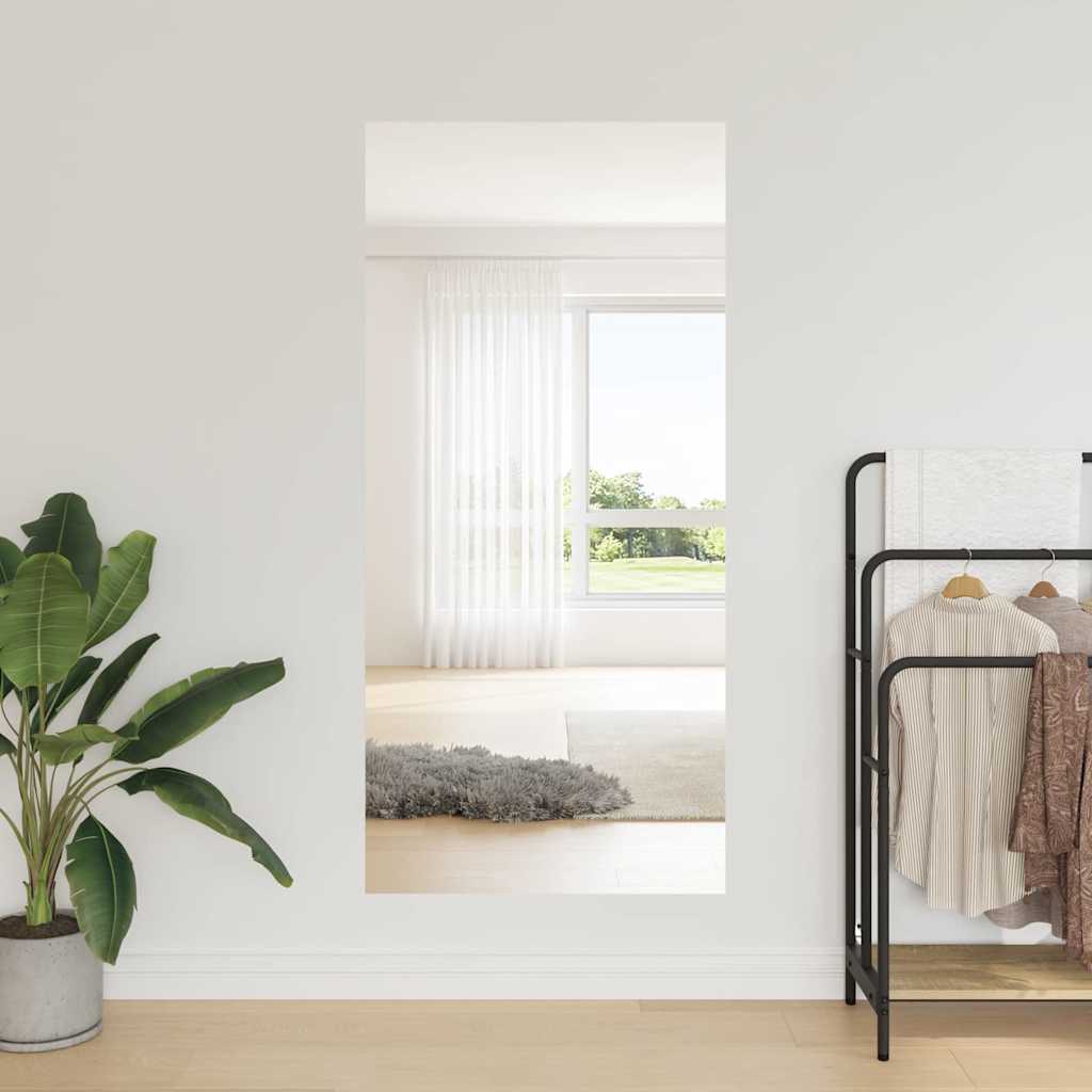 Pellicola per specchio autoadesiva 2 pcs Argento PET