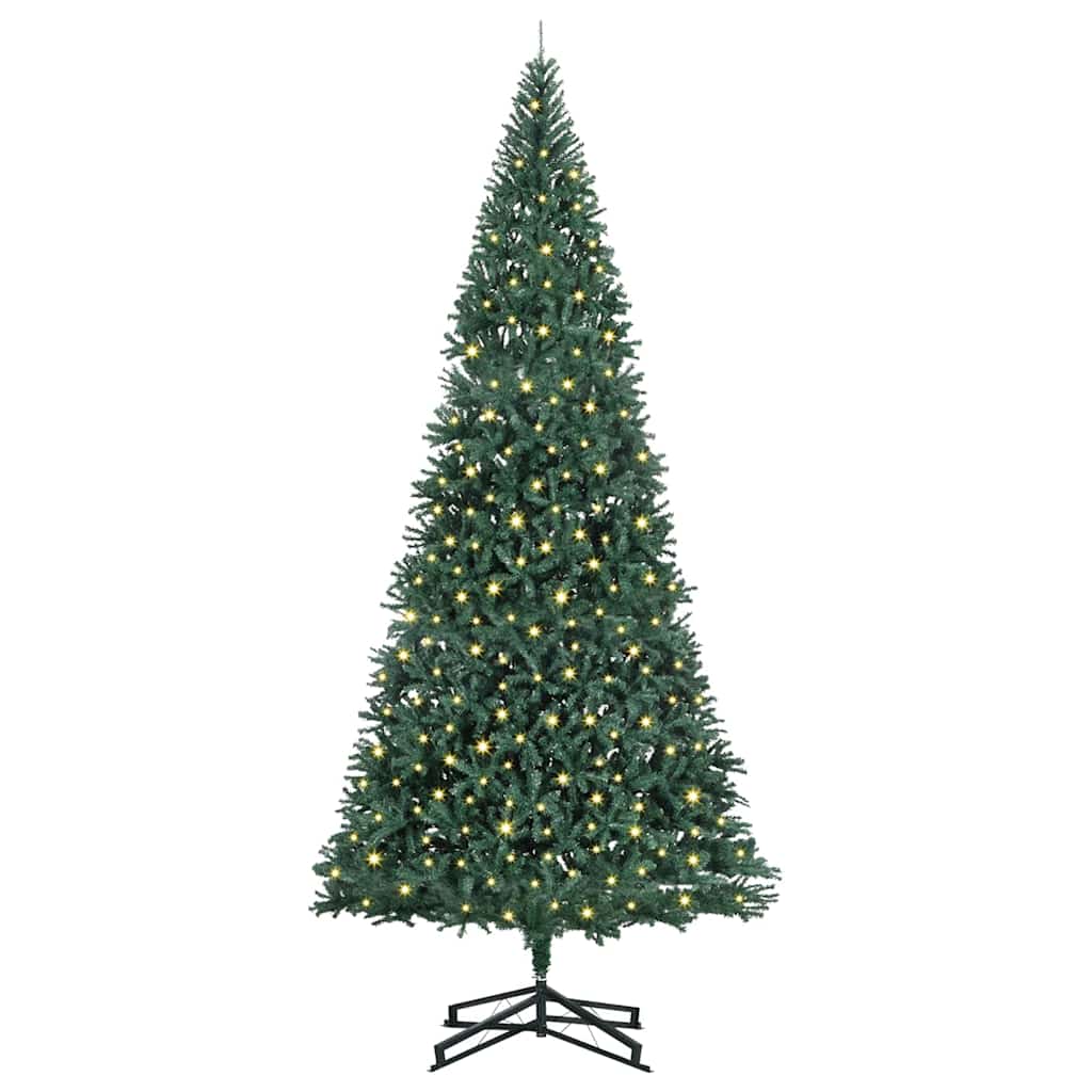 Albero di Natale artificiale preilluminato Verde 500 cm PVC | homemem39