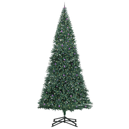Albero di Natale Artificiale Pre-illuminato con Set di Palline | homemem39