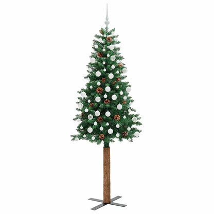 Albero di Natale snodato con 300 LED con supporto Verde 210 cm | homemem39