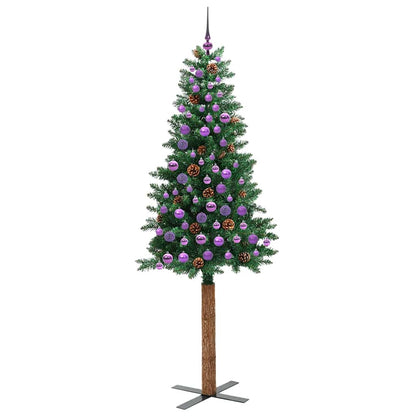 Albero di Natale snodato con 300 LED con supporto Verde 210 cm | homemem39