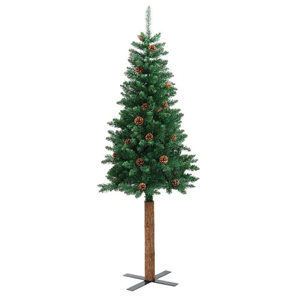 Albero di Natale snodato con 300 LED con supporto Verde 210 cm | homemem39