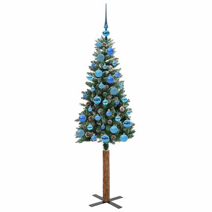 Albero di Natale snodato con 150 LED con supporto Verde 150 cm | homemem39
