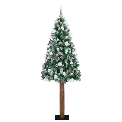 Albero di Natale snodato con 300 LED con supporto Verde 180 cm