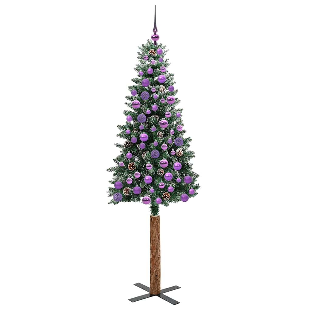 Albero di Natale snodato con 300 LED con supporto Verde 180 cm
