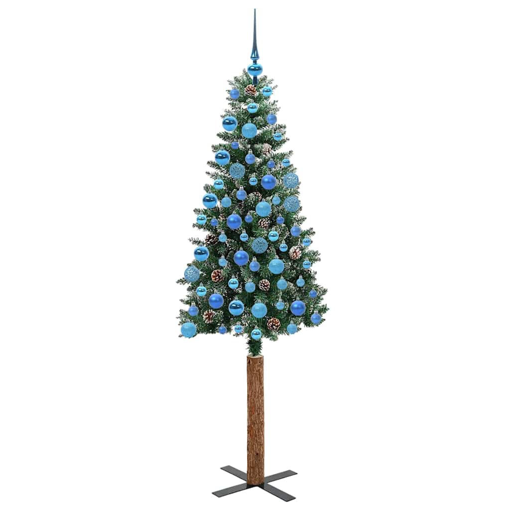 Albero di Natale snodato con 300 LED con supporto Verde 180 cm