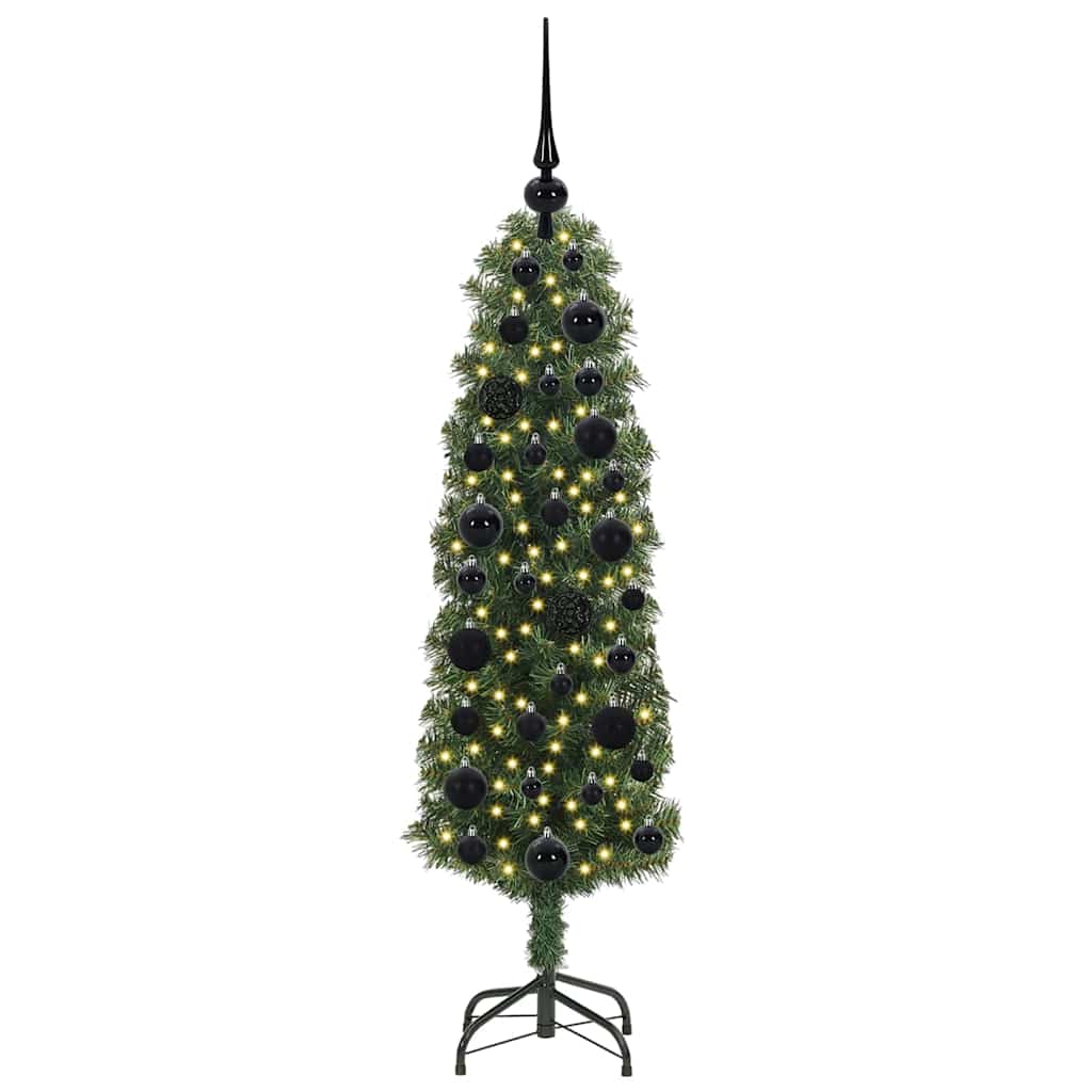 Albero di Natale artificiale con 150 LED Verde 120 cm