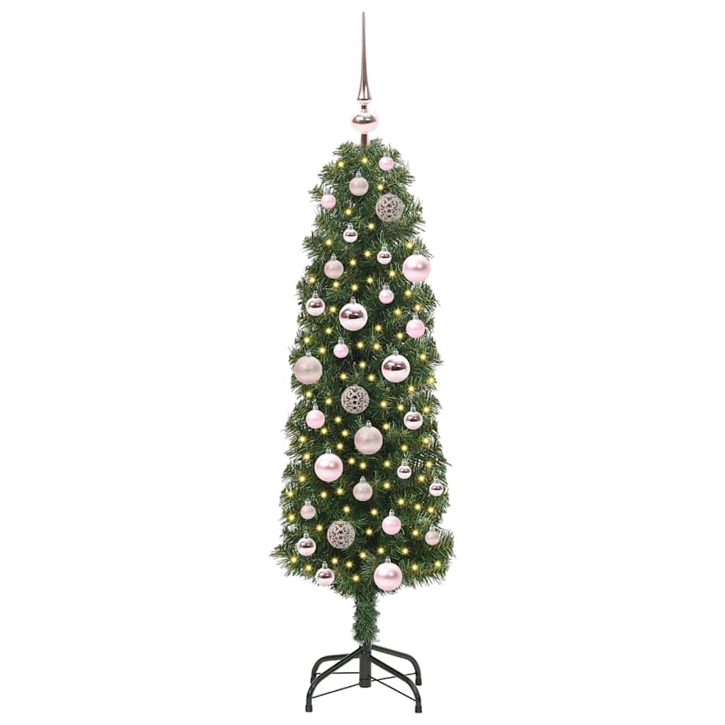Albero di Natale artificiale con 150 LED Verde 120 cm