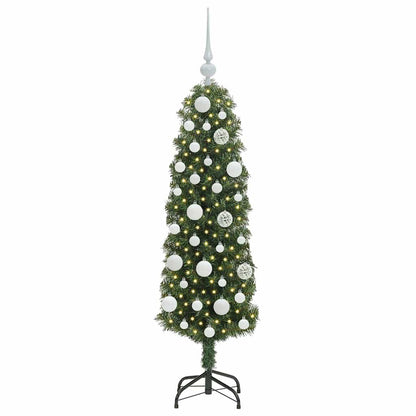 Albero di Natale artificiale con 150 LED Verde 120 cm