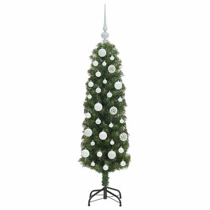 Albero di Natale artificiale con 150 LED Verde 120 cm