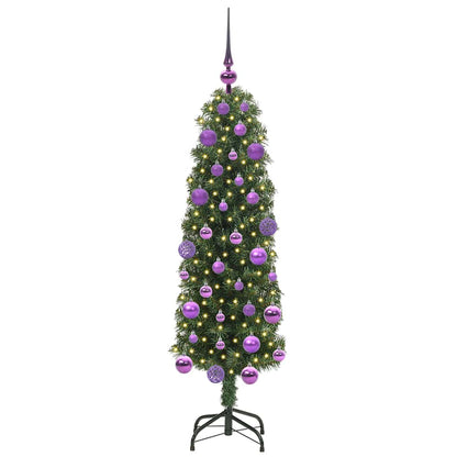Albero di Natale artificiale con 150 LED Verde 120 cm