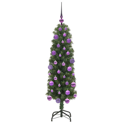 Albero di Natale artificiale con 150 LED Verde 120 cm