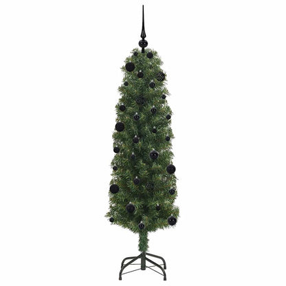 Albero di Natale artificiale con 150 LED Verde 150 cm | homemem39