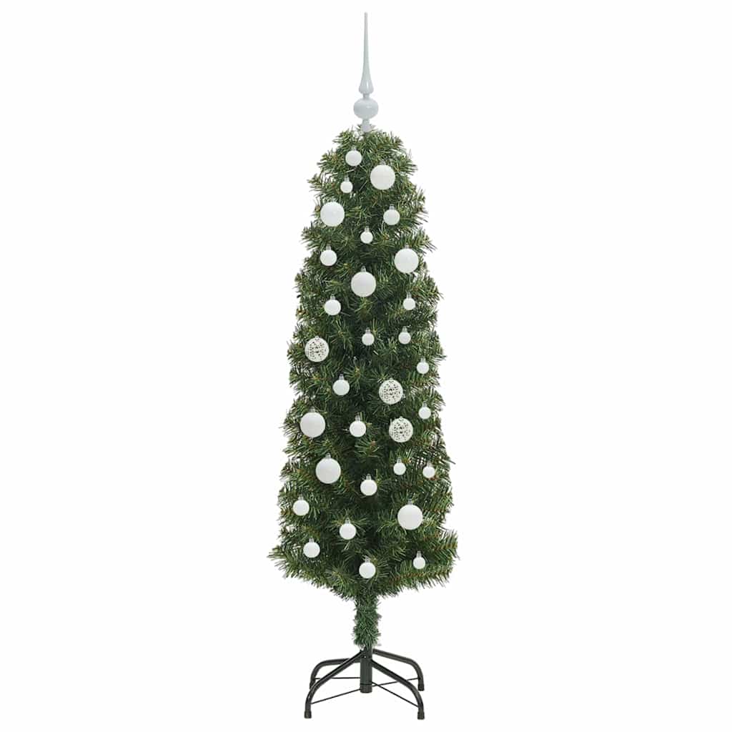 Albero di Natale artificiale con 150 LED Verde 150 cm | homemem39