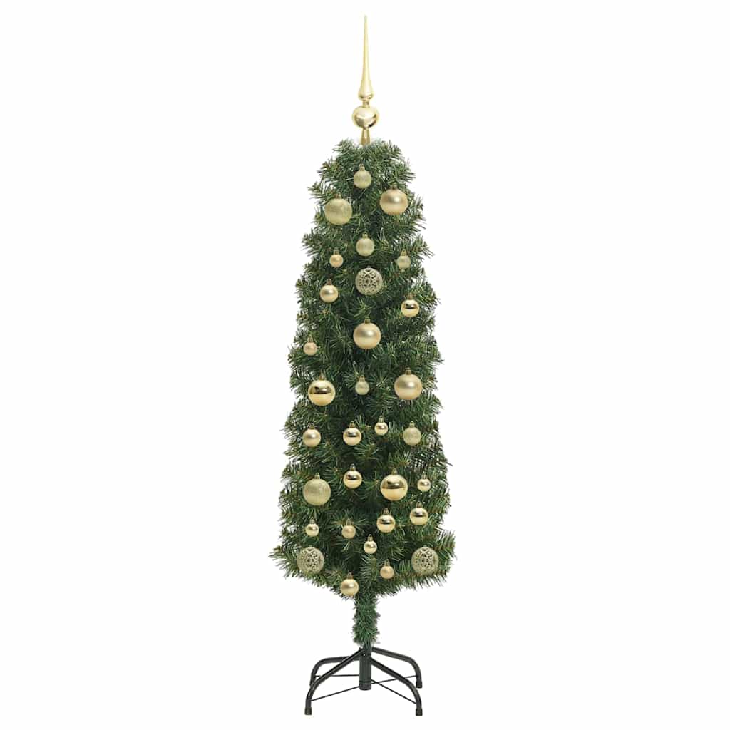 Albero di Natale artificiale con 150 LED Verde 150 cm | homemem39